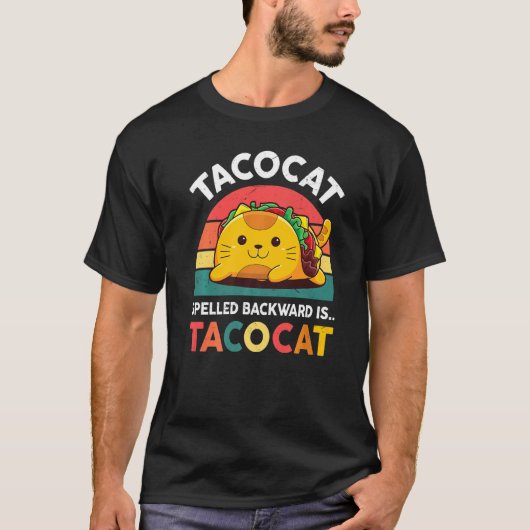 タコウーマンタコ猫 Tシャツ (正面)