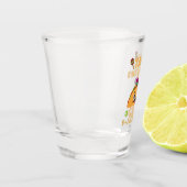 タコエマージェンシーおもしろいコールCinco de Mayo Mexican ショットグラス (左)