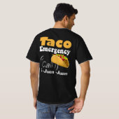 タコエマージェンシーコール9 Juan Juan Tシャツ (裏面フル)