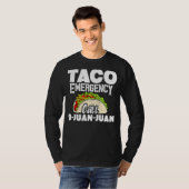 タコエマージェンシーコール9 Juan Juan Tacos 4 Tシャツ (正面フル)