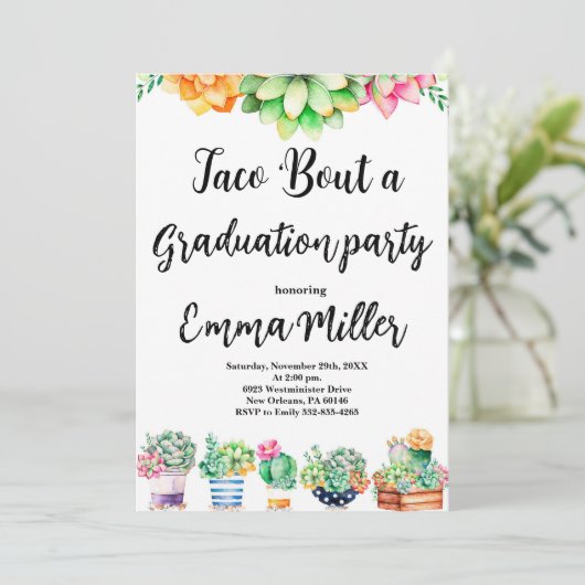 タコオブアエクセシションフィエスタパーティー 招待状 (スタンド正面)