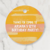 タコオブアパーティーフェイバーラベル フェイバータグ (裏面)