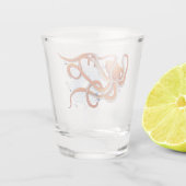 タコオレンジマンダラブルー ショットグラス (裏面)