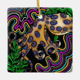 タコオーナメント セラミックオーナメント