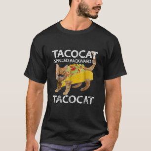 タコカおもしろいットタコラバーティー子猫タコス Tシャツ