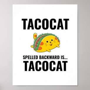 タコカおもしろいトメキシコ料理 ポスター