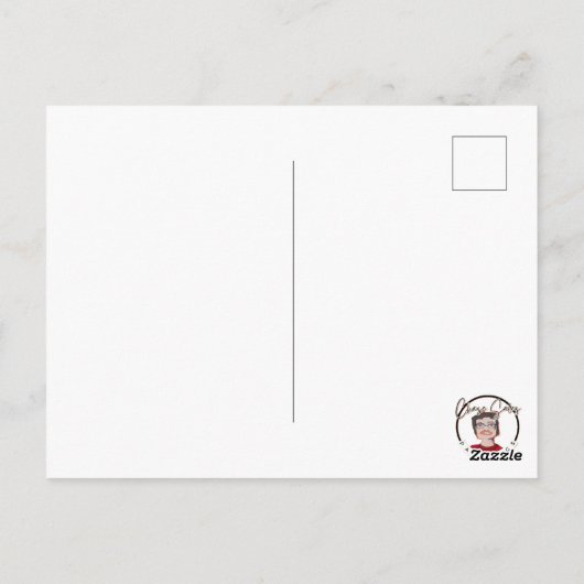 「タコカウハガキ」 ポストカード (裏面)