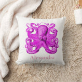 タコカスタムヴィンテージパープル航海のパーソナル クッション (ブランケット)