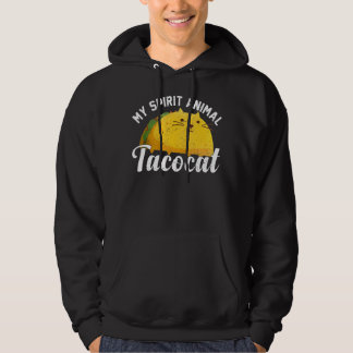 タコカットスペルは逆Taco Cat Cinco De May パーカ