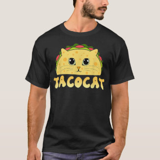 タコカットメカンフードキャット顔シンコデマヨキッテン  Tシャツ