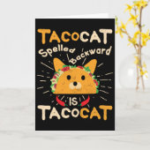タコカット語、Cinco de Mayo Cat Taco カード (黄色い花)