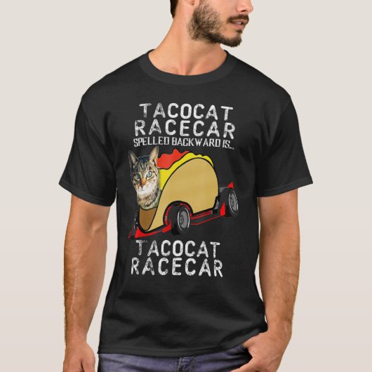 タコカトラッ熱狂するカーメキシコ食品ファストカータコ Tシャツ (正面)