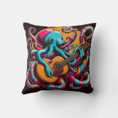 タコカラフルス遊のギタ鮮やかスタイル クッション (裏面)