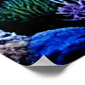 タコカラフルビューデザイン ポスター (角)