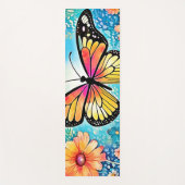 タコカラフルビューデザイン ヨガマット (正面)