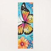 タコカラフルビューデザイン ヨガマット (裏面)