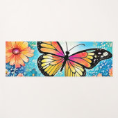 タコカラフルビューデザイン ヨガマット (正面(横))