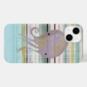 タコカラフルファンタジー波 Case-Mate iPhoneケース (裏面 (横))