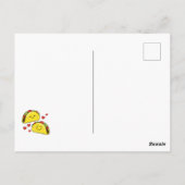 タコカワイトキッズバレンタインデイ友好はがき ポストカード (裏面)