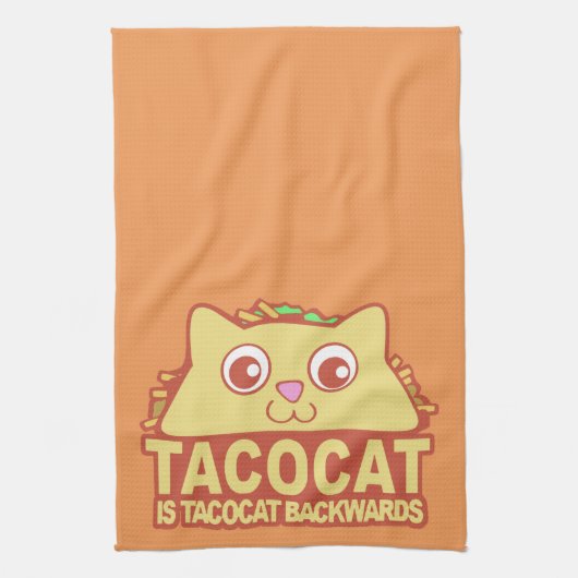 タコカートバックワードII キッチンタオル (縦)