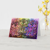 タコカード カード (黄色い花)