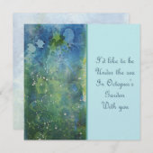 タコガーデン招待状 (正面/裏面)