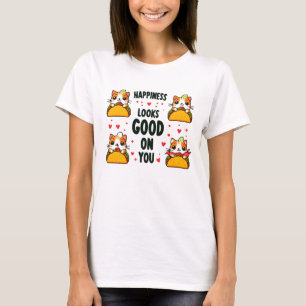 タコキャットという食文化の融合 Tシャツ