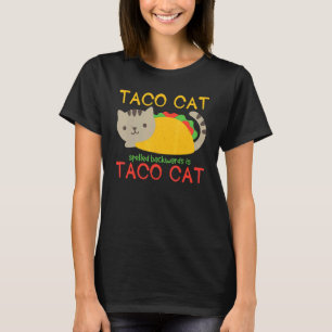 タコキャットのスペルは逆タコユーモア猫 Tシャツ