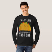 タコキャットスペリングはタコキャットタコカ Tシャツ (正面フル)