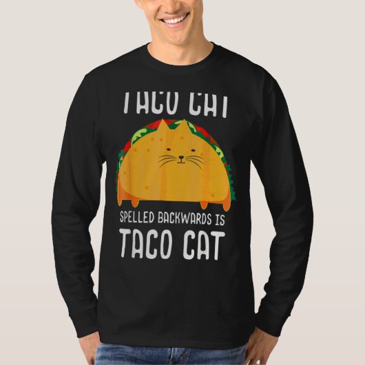 タコキャットスペリングはタコキャットタコカ Tシャツ (正面)