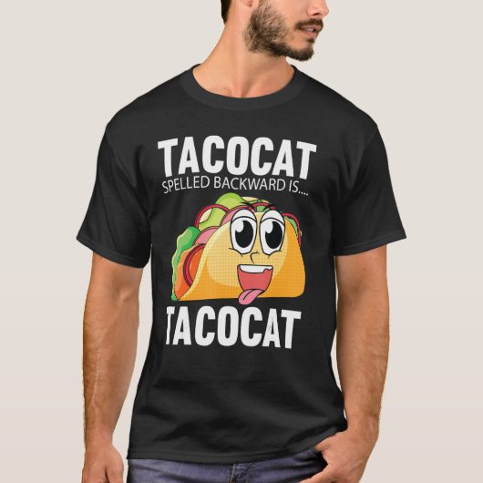 タコキャットスペリングはタコキャットタコカ Tシャツ (正面)