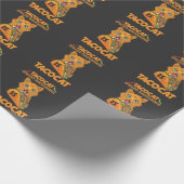 タコキャットスペルの逆タコカトメキシコ料理 ラッピングペーパー (角)