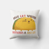 タコキャットパリンドローム クッション (裏面)