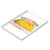 タコキャットパリンドローム ノートブック (左側)