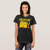 タコキャットメキシコ料理人女性キッズユース1 Tシャツ (正面フル)