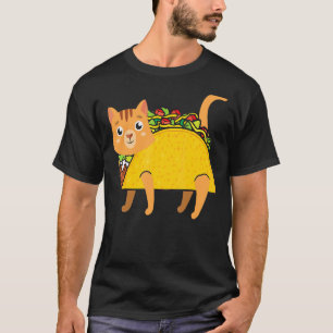 タコキャットメキシコ料理人女性キッズユース7 Tシャツ