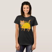 タコキャットメキシコ料理人女性キッズユース7 Tシャツ (正面フル)