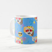 タコキャット絵文字 コーヒーマグカップ (正面左)