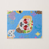 タコキャット絵文字 ジグソーパズル (横)