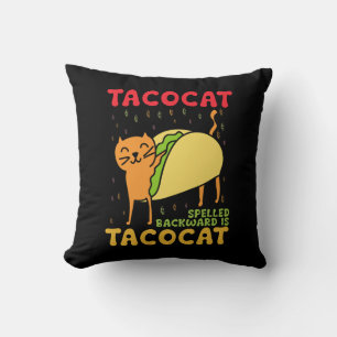 タコキャット 後ろ向き スペリング タコス 猫 シンコデマヨ クッション