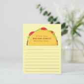 タコキュートキッズフラットランチカード サンキューカード (スタンド正面)