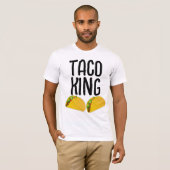 タコキングメンズおもしろいパパTシャツ Tシャツ (正面フル)