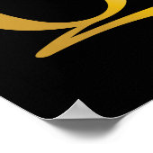 タコクイーンタコギフト女性タコスラバータコス ポスター (角)