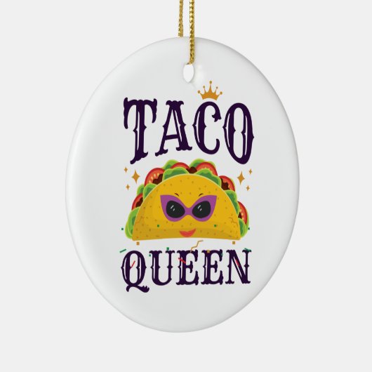 タコクイーンラブタコス女子 セラミックオーナメント (右)