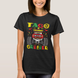 タコクラッシャーのモンスタートラック幼児ボーイズCinco De M Tシャツ