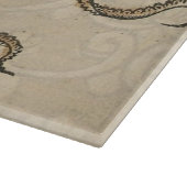 タコクラーケンヴィンテージイラストレーション カッティングボード (角)