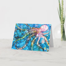 タコグリーティングカード