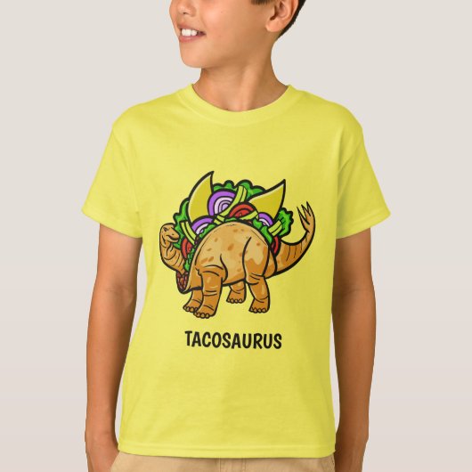 タコサウルスおもしろいのカスタムシャツとジャケット Tシャツ (正面)