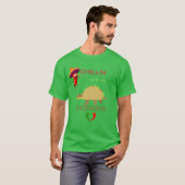 タコサウルスとくつろぎタイム Tシャツ (正面フル)