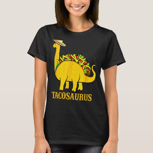タコサウルスシンコデマヨタコ恐竜 Tシャツ (正面)